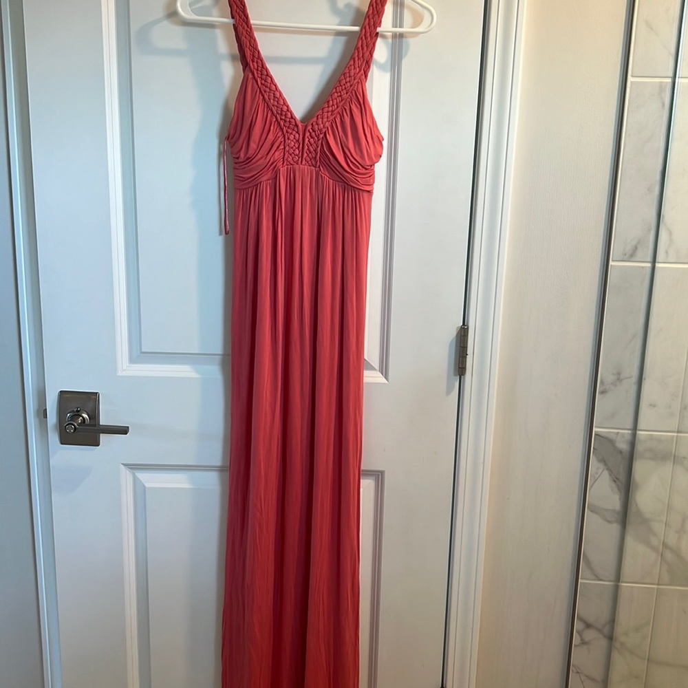 Beautiful Coral Long Dress!